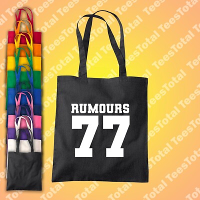 Fleetwood Mac Rumours 77 Tote Bag 70s Classic Rock Band Music  UK