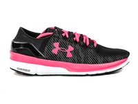 Under Armour Women's Speedform Turbulence Reflective Shoes Black/pink 8 on sale Under Armour Women's Speedform Turbulence Reflective Shoes Black/pink 8 on sale