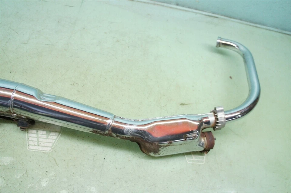 Suzuki GS700 GS 700 ES E/ES 1984-1985 Right Muffler Pipe Exhaust *2092 - Image 3 of 4