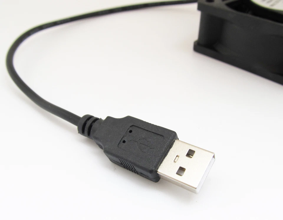 1pc USB Powered 5V 60 x 60 x 25mm 6025 USB Powered Brushless DC Cooling Fan - Image 4 of 4