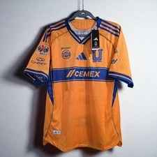 TIGRES UANL 25/26 Home - Yellow - Football Soccer - XL (RUN SMALL) SLIM FIT