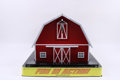 Rail King por MTH O Gauge 30-90502 rojo con techo marrón edificio de granero | Zustand: Used