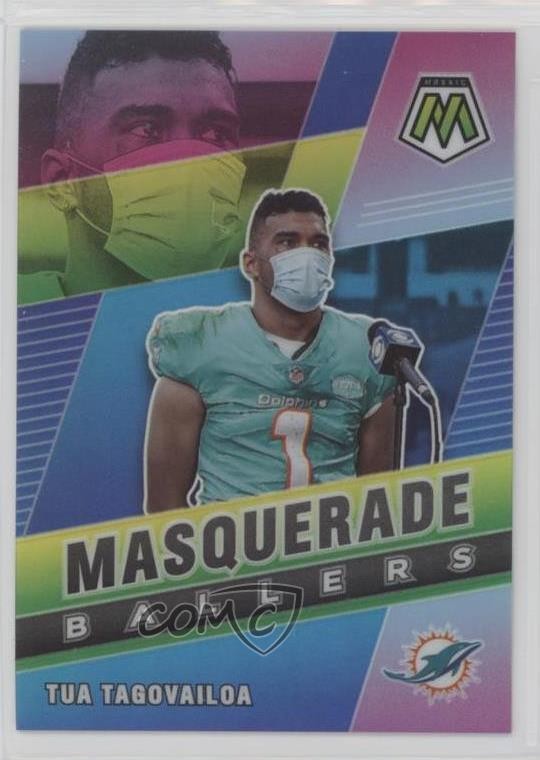 2021 Panini Mosaic Masquerade Ballers Tua Tagovailoa #MB-30