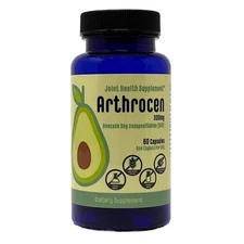 Shellfish-Free Joint Health Capsules with Avocado Soy - 60-Day Supply for Adults
