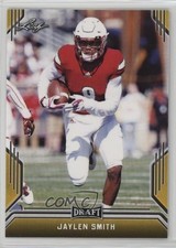 2019 Leaf Draft Gold Jaylen Smith #37 uu6