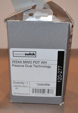 SENSOR SWITCH WSXA PDT WH OCCUPANCY SENSOR WALL SWITCH 120-277V NEW Open Box