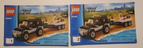 LEGO City Manuals #60058 #7942 #60002 #60149 Lot of 5 Instruction Booklets
