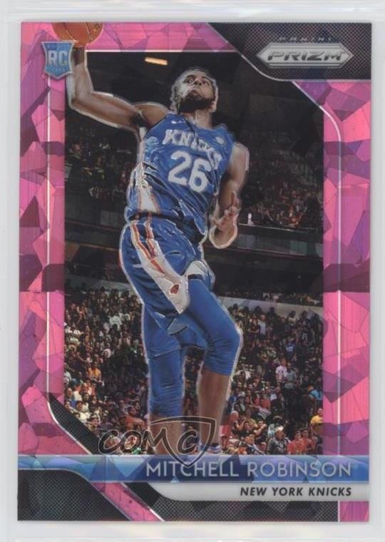 2018-19 Panini Prizm Pink Ice Prizm Mitchell Robinson #227 w5b