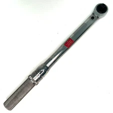 SK Tools 3/8" Drive Micrometer Torque Wrench 74075-33 Reversible Vintage