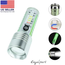 Super Bright LED Tactical Flashlight Mini USB Rechargeable Camping Outdoor Lamp