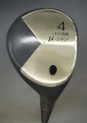 Vintage Japanese PRGR u-240i 4 Hybrid Regular Flex Graphite Shaft PRGR Grip