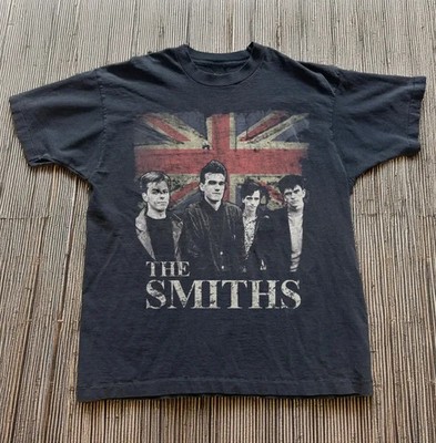 90s The Smiths Vintage Unisex Black T-shirt Size S-5