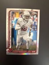 2025 Topps Chrome Refractor Marvin Harrison Jr #1 CARDINALS
