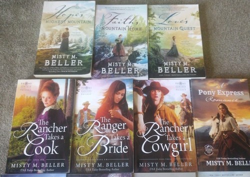 Misty M. Beller The Mountain Series Books 📚 Paperback Lot of 11 Brides Ranchers - Picture 2 of 7