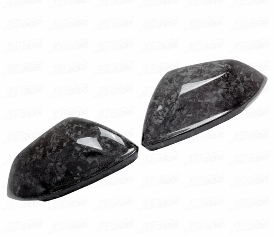 Cubierta de espejos laterales de fibra de carbono seca forjada estilo M para Lamborghini Urus 2018-19 Foto 4 de 4