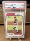 2023 TOPPS HERITAGE #20 SHOHEI OHTANI - PSA 9 MINT! - ANGELS
