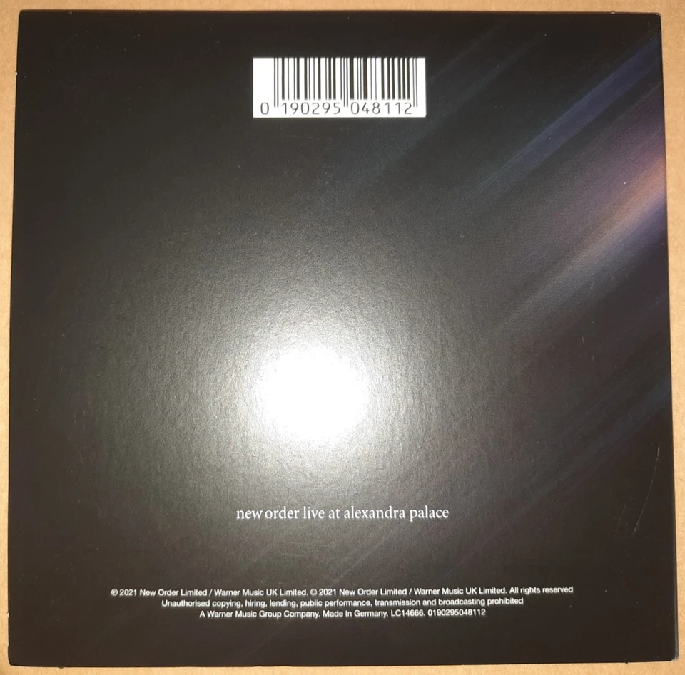 NEW ORDER - EDUCATION ENTERTAINMENT RECREATION / 2xCD / 2021 / LIVE LONDON 2018 - Bild 2 von 4