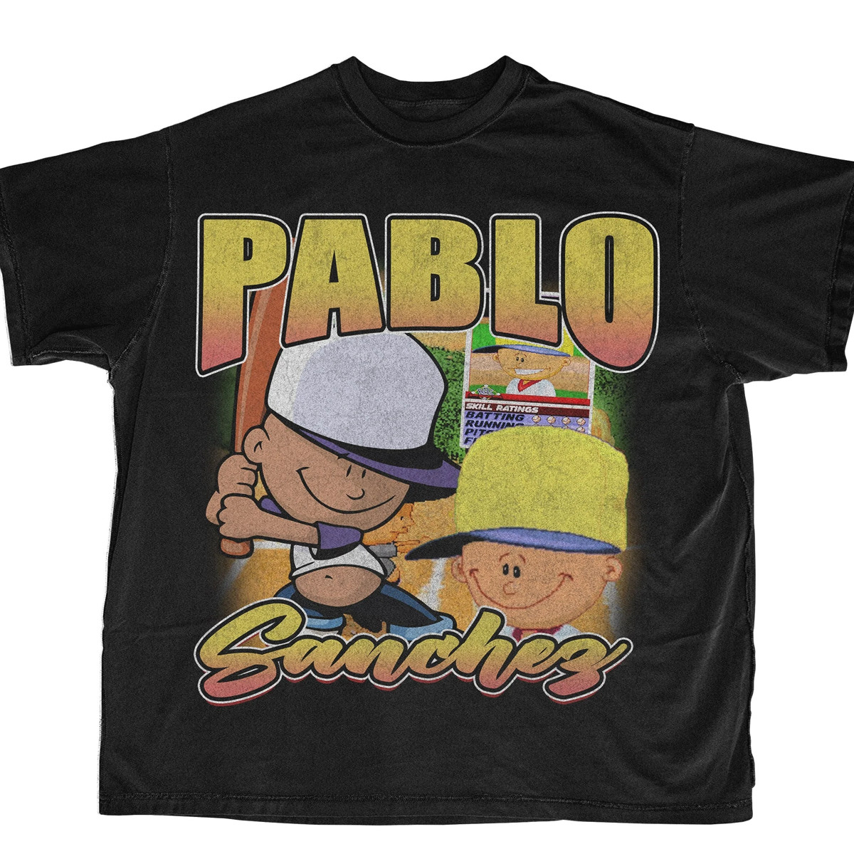 Pablo Sanchez Backyard black VTG T-shirt All sizes S to 45Xl JJ5549