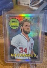 Is This the Best Bryce Harper Card? 2012 Bowman Platinum Bat Plate Surfaces 20