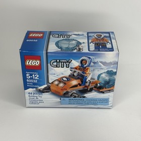 LEGO CITY: Arctic Snowmobile (60032) - Complete - Box and Manual