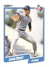 1990 Fleer #307a Jamie Moyer