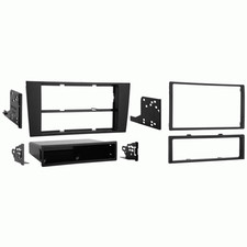 Metra 99-9105 Double DIN Black Stereo Dash Kit for 2000-2001 Audi A4