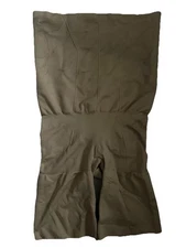 Spanx Red Hot  High-Waist Mid-Thigh Body Shaper FS4015 Beige Size Large