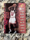 1999-00 SPx Michael Jordan Bulls Starscape Holo Refractor SSP Insert Card st1