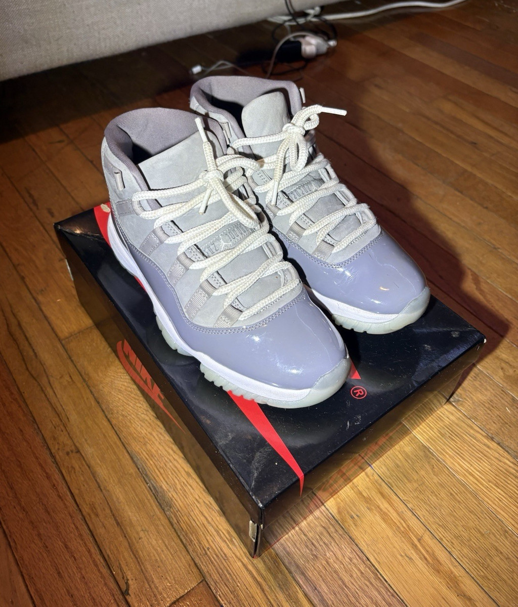 靴 NIKE Air Jordan 11 Cool Grey RETRO Nike Air Jordan 11 Retro “Cool Grey” | eBay