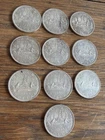 1960s Canadian Silver Dollar Lot of 10 🇨🇦