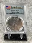 2023 American Silver dollar Eagle - PCGS- MS70 - First Strike