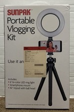 Sunpak Portable Vlogging Kit VGP-LED-72-6RLK