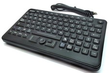 iKey Industrial Backlit Rugged QWERTY Spanish USB Keyboard SL-86-911-FSR-USB