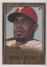 2018 Topps Gallery Wood Nick Williams #107 00em
