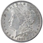 1884 O Morgan Dollar AU About Uncirculated 90% Silver $1 US Coin Collectible