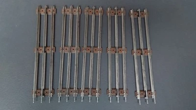 LIONEL ÉCHELLE 0 / O - CINQ RAILS DROITS. - Photo 1/3