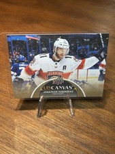 Jonathan Huberdeau 2021-22 Upper Deck  Series 2 UD Canvas Auto #C155
