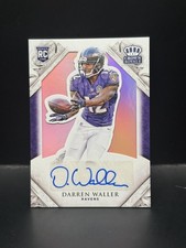 #177 Darren Waller 2015 Panini Crown Royale SN,RC Rookie #/10 Ravens Retail Pink