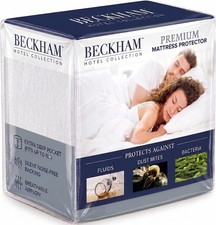 Mattress Protector   Hotel-Grade Cotton Blend, Silent Waterproof Protection, ...
