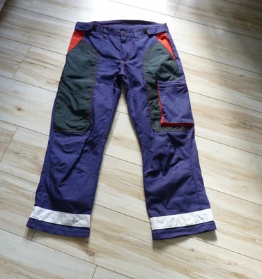 pantalon cargo homme M bleu marine travaux resistant TBE - Photo 1/4