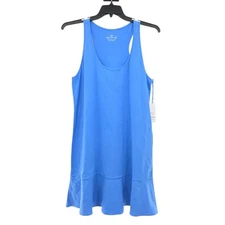 Southern Tide Women's Lyla Knit Tank Dress Blue Large