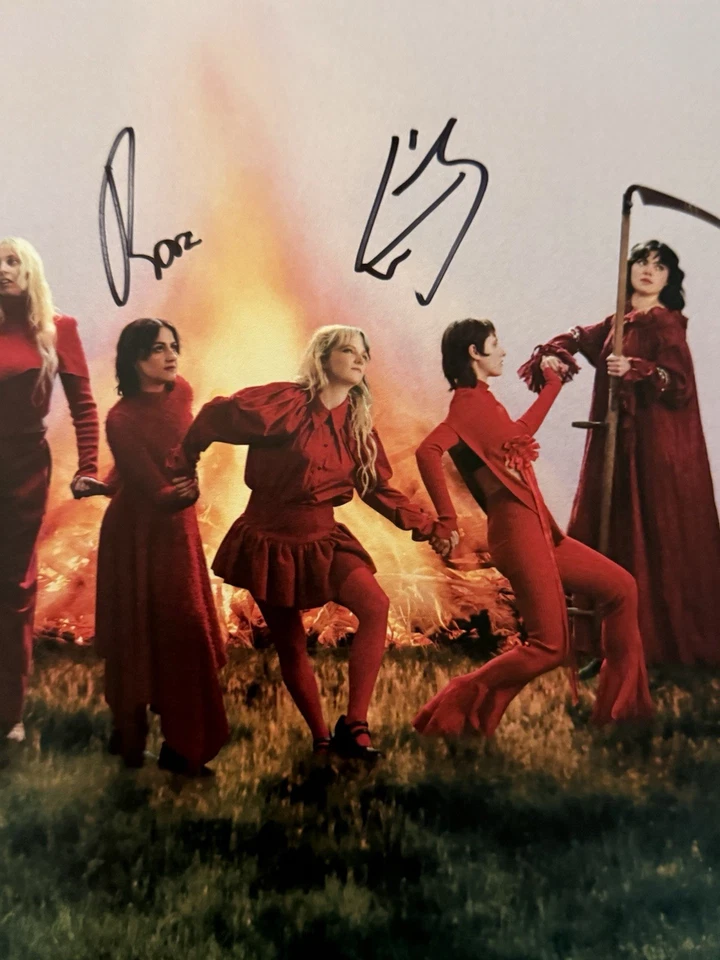 The Last Dinner Party Signed & Personalised Vinyl Full Size Signed 12 Inch Print - Image 2 of 3