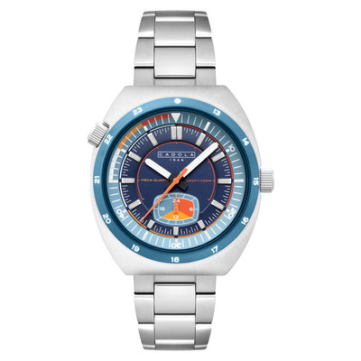 Giulia Meca-Quartz Blue / Stainless Steel | Blue Dial Wristwatch CD-1052-22
