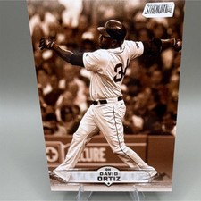 2023 Topps Stadium Club Sepia David Ortiz #69 Boston Red Sox Baseball