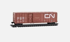 Micro-Trains MTL N-Scale 50' Rib Side Box Car Canadian National #553835