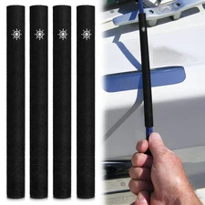 Dock Line Chafe Guard 4 Pcs - Slip-On Dock Line Protectors Anti-Friction Scra...