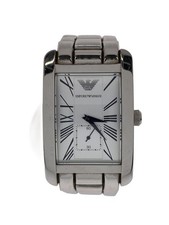 Emporio Armani AR0145 30 mm Silver Stainless Steel Case with 