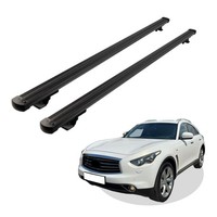 DachträGer Passend FüR Infiniti FX Ab Baujahr 2004 V1 In Schwarz