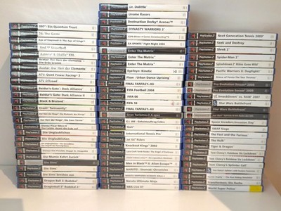 PS2 Playstation 2 Spiele Riesige Auswahl / EyeToy, Racing, Fantasy & mehr