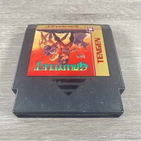 Gauntlet Tengen Black Cartridge NES Nintendo Entertainment System, 1987 - Tested